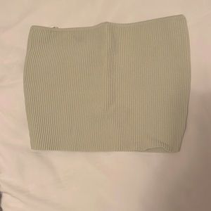 pac sun mint green tube top